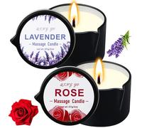 TEMU 2 candele da massaggio a bassa , confezionate singolarmente con olio di e olio di dolci, utilizzabili dopo la - Adatte per il , regalo per della e gli anniversari