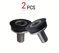 TEMU 2/CS Bullone Esagonale da 8mm per con Senza Cappuccio per di Bicicletta MTB e