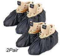 TEMU 2 di Copriscarpe Lavabili e Riutilizzabili - Antiscivolo e Impermeabili, Adatti per di Pioggia per Tenere le Scarpe Asciutte, Aiutando a Mantenere la Pulizia di Tappeti, Pavimenti e Stanze a Casa