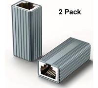 TEMU 2-Pack 10Gbps Ethernet Extender con cavi /Cat7/Cat6/ - 328ft Extender a , in di alluminio e connettori RJ45 per aziendale, la connettività di rete, un professionale, una connettività ad velocità