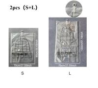 TEMU 2 pezzi 5 Ganci Extra Large Sacca Sottovuoto da Appendere | Organizer Ispessito, Design Allungato, Nessun Alimentazione Richiesta, Protezione Abbigliamento e Risparmio
