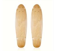 TEMU 2 pezzi Deck per Skateboard in Legno d'Acero a 7 , Portatile e , da Pesca per Sport all'
