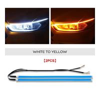 TEMU 2 pezzi/Set Luci Decorative Motors, Luci al Neon, Luci LED per Veicoli diurni, Luci Fluttuanti Regali Applicabili per Auto, Compleanni e Natale, Senza Batteria