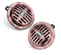 TEMU 2 Pezzi Super Potente 130dB, Kit Sostituzione Aria 12V, Elettrico a Disco per Auto, Accessori Automobilistici per Auto, Moto, Camion, Bici, Barca ()