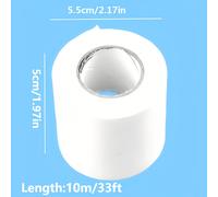 TEMU 2 Rotoli di Nastro Autofusibile per Tubi ad Resistenza - Riparazione Istantanea delle Perdite, Estensione del 200%, Impermeabile e Anticorrosivo, 100% UV & (-30°C a 120°), Senza Adesivi