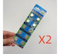 TEMU 20/40/60 pezzi LR44 AG13 357 303 Batteria 1.55V a e a di