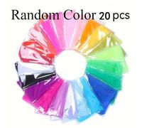 TEMU 20 Sciarpe di nylon vivaci, per e magia - Elementi di resistenti e colorati adatti per San, Natale, feste di Capodanno ed