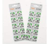 TEMU 20pcs Batteria AG7 LR927 395 399 1,55V Capacità Batteria 1,55V per Orologi, Telecomandi, ecc