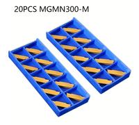 TEMU 20pcs MGMN300m Inserti in per Tornitura Lame per MGEHR1616-3 MGEHR1212-3