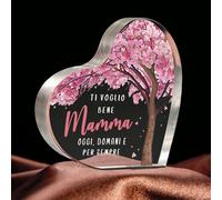 TEMU 2D Ornamento di Natale piatto - Un regalo pensoso per a Natale, della o per il suo compleanno.