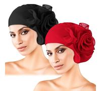 TEMU 2pz Turbanti Boho Chic a - Elastici, Traspiranti e in Poliestere per Donne | e Confortevoli
