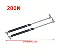 TEMU 2X Ammortizzatori a gas universali 300-600mm 200N per auto, montanti di sollevamento per anteriore, bagagliaio posteriore, portellone