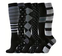 TEMU 3/6 di Calzini a Compressione da per Sport all', Calze per le Gambe, Calze Lunghe, Calzettoni al Polpaccio, Calze