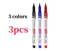 TEMU 3 a punta singola da 1,0 mm non cancellabili a base di olio per , penne a tratto fine che possono scrivere o su materiali come carta, legno, metallo, plastica e ceramica.