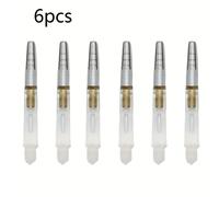 TEMU 3 pezzi/6 pezzi di alberi per freccette rotanti con ali in plastica , alberi per freccette qualità progettati con , accessori per freccette.