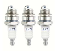 TEMU 3 pezzi Candele Compatibili per Motori a 36cc 43cc 47cc 49cc 52cc, per Motosega, Trimmer, Tosaerba, Soffiatore, Decespugliatore - Sostituzione per NGK BPMR7A/BPM7A/Champion RCJ6Y/RCJ7Y