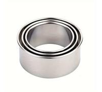 TEMU 3pcs/set Stampo in Acciaio Inossidabile per Ravioli, Torta, , Confezione Pasticceria, Accessori per Tagliare la Pasta, Gadget da Cucina per