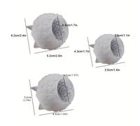 TEMU 3pz/set Stampi in Silicone per Candele a Forma Mini, Stampo per Fiori e in Silicone per Gesso, Resina o Cemento, per Creazioni Fai da Te e Decorazioni Domestiche