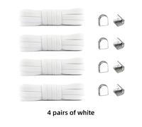 TEMU 4-Pack Lacci Elastici, Lacci Senza Nodo, Materiale Spandex Resistente, Pratici per Sneakers e , Design , Adatti agli Anziani, Disponibili in /, Semplici e Versatili