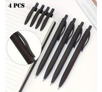 TEMU 4 penne retrattili con punta , punta media da 1.0 mm, design , scrittura , penna con , penna per scrivere, penna per , ufficio, materiale scolastico, retrattile, ultra-