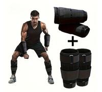 TEMU 4 pezzi Caviglie/ Regolabili con , di Peso per Gambe e , Adatte per , , Esercizi - Traspiranti e Resistenti con Ganci Forti, Cinturini e Polsini Pesanti ( d'Acciaio Escluse)