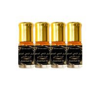 TEMU 4 pezzi Golden Flowing Sand Golden Essential Oil Roller. a lunga . Migliora , attira la , facile da applicare. Regalo unisex per San, Capodanno della . Design lussuoso ed elegante