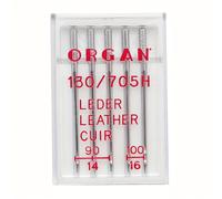 TEMU 5-Pack Aghi per Macchina da Cucire in Pelle a 130/705H Miscele 90/14 100/16, Ideali per Cucire Diverse Tipologie di Pelle