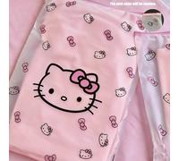 TEMU 5 pezzi di sacchetti Hello Kitty per riporre e proteggere i vestiti! In un confezione con una grande capacità di 28*40 cm, rende facile trovare i vestiti senza cercare tra