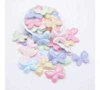 TEMU 50 pezzi (32mm/25mm) Applicazioni in Pelle PU - Multicolore (,,,,) Piccole Patch da Cucire per Fai-da-te, Fermacapelli, , Decorazione Abbigliamento - Patch Kawaii