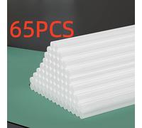 TEMU 65 pezzi di stick di colla a caldo ad resistenza da 11 mm * 100 mm, compatibili con la maggior parte delle pistole per colla, versatili per artigianato e casa, con eccellente adesione