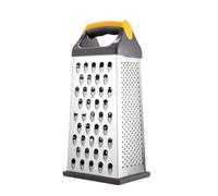 TEMU a Scatola in Acciaio Inossidabile da 9 Pollici - Affettatrice Multifunzione per Verdure e Formaggio, Tritacarne Manuale con 4 Lati per Uso