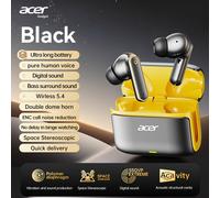 TEMU Acer Auricolari True Wireless Stereo con Cancellazione del Rumore ANC, Chiamate HD ENC , Sport e In-Ear, Profondi Stereo con Extra-Lunga, Modalità Gaming a Bassa Latenza, Suono