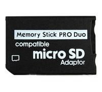 TEMU Adattatore per , convertitore da Micro SD/Micro TF Card a Duo per dispositivi come Sony PSP, Playstation Portable, fotocamere, e PDA.