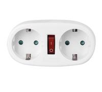 TEMU Adattatore per presa commutabile standard, una prese, , nessuna installazione richiesta, facile da , compatibile con elettrodomestici, casa, viaggio, ufficio, , ecc.