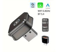 TEMU Adattatore wireless a funzione per Carplay e Auto, dongle USB per sistemi Carplay cablati prodotti da origine, facile da , realizzato in di , senza batteria