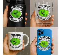 TEMU Adesivi e etichette in personalizzati a forma specifica, con adesivo resistente. Puoi caricare il tuo , foto o per creare decalcomanie resistenti.