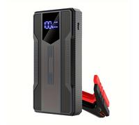 TEMU Alimentatore di Avviamento Portatile per Camper da 12V e Auto a Benzina, Il Miglior Regalo per Emergenze in Viaggio, Kit di d'Emergenza, Power Bank