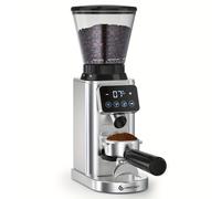 TEMU AMZCHEF Macinacaffè Elettrico con Supporto e Contenitore Rimovibili | Touchscreen LCD | 24 Impostazioni di Macinatura Regolabili | a Conici per Espresso/Drip/Pour Over/Cold Brew/