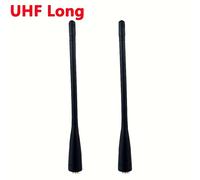 TEMU Antenna YiNiTone Corta/Lunga UHF 400-470MHZ Connettore SMA per KENWOOD TK- TK-3207G TK-3207 3107 NX-200/300 Antenna Walkie Talkie