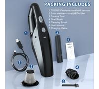 TEMU Aspirapolvere portatile senza | Ricaricabile, potente, design , , marca SERVOMASTER