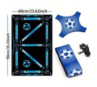 TEMU Attrezzatura per Allenamento Calcio, Tappetino per Allenamento Calcio per Migliorare , e Coordinazione, Tappetino Antiscivolo e Silenzioso per Allenamento di Tecnica Calcistica