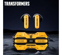 TEMU Auricolari Wireless TRANSFORMERS TF-T01 con Bassa Latenza per Gaming, Suono Surround del Logo - Compatibili con Smartphone/Tablet, Confezione a tema Prime-Themed & Fan dei Transformers