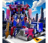 TEMU autorizzato di Prime da Transformers | Realizzato in PVC , per l'esposizione domestica e la decorazione dell'auto, un regalo di compleanno per gli appassionati di film