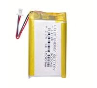 TEMU Batteria ai polimeri di litio JST-1.0MM 903048 3.7V 1500MAH per prodotti elettronici MP4 MP5 e tastiere meccaniche