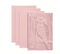 TEMU Blocchi di per forniture per incisione - Kit da 4 pezzi 4”x6” per a blocchi in gomma per intaglio timbri, per stampa a per lavoretti fai da te e progetti artistici