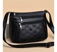TEMU Borsa a Spalla Elegante con Design Trapuntato, Tracolla Regolabile & Chiusura a Cerniera - Borsa da Donna Elegante per l'Uso , Borsa a Tracolla