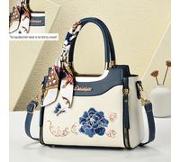 TEMU Borsa da donna di grande capacità, perfetta per lavoro, uscite casual in ed estate. È dotata di un foulard di casuale, ricami e un elegante design , rendendola un regalo per della .
