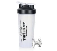 TEMU Bottiglia shaker per proteine da 600 ml a di perdite per , per frullatore per sport e in palestra
