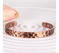 TEMU Bracciale magnetico da in rame, 1 pezzo, bracciale a bracciale magnetico in rame, gioielli regalo per Natale e compleanno