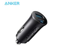 TEMU Caricatore USB-C Anker per Auto, 30W 2 Porte Type-C, Adattatore Auto con 3.0, per iPhone 17/16/15/14/13 Series, Samsung Galaxy S25/S24/S23/S22/S21 Series, iPad Pro, e